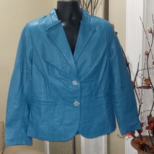 Jessica London leather jacket
